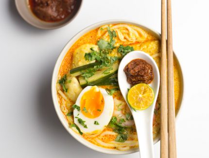 Quick & Easy Singapore Curry Laksa