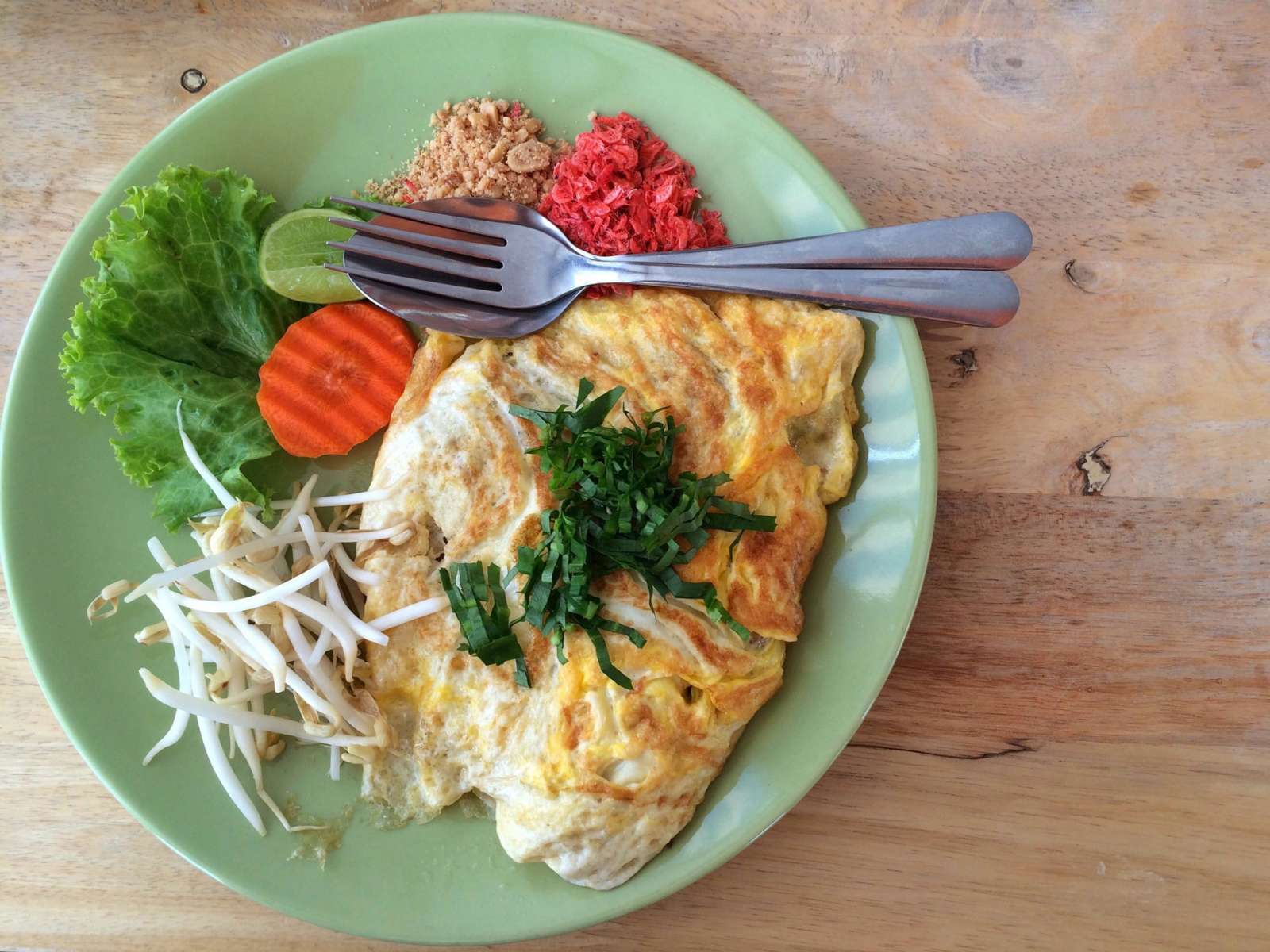 Thai omelette