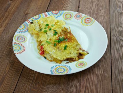 Latasha’s Madras Egg Omelettes