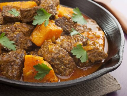 Stove Top Thai Beef and Sweet Potato Curry