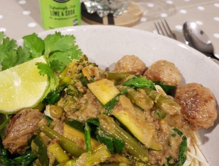 Thai Green Meatball Curry